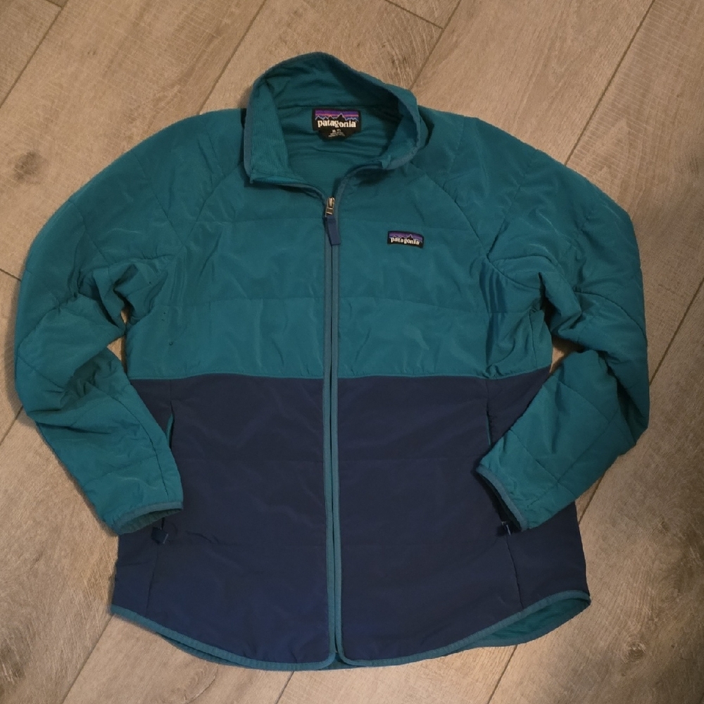 Womens XL Patagonia Two-Tone Blue Jacket